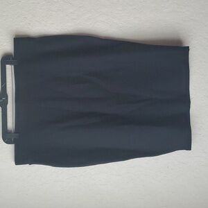 Torrid NWT 2X 18-20 solid black ponte pencil skirt